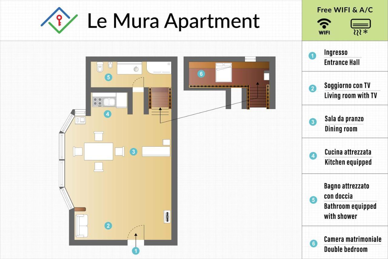 Le Mura Apartment By Tuscanywego Pisa Buitenkant foto